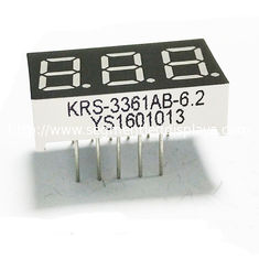 কাস্টমাইজড 0.36 ইঞ্চি 3 ডিজিট LED নম্বর ডিসপ্লে কমন অ্যানোড OEM ODM