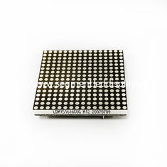 OEM কমলা রঙ 16x16 ডট ম্যাট্রিক্স LED ডিসপ্লে 32 পিন MSDS অনুমোদিত