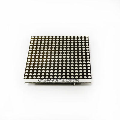 OEM কমলা রঙ 16x16 ডট ম্যাট্রিক্স LED ডিসপ্লে 32 পিন MSDS অনুমোদিত