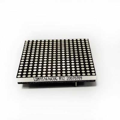 OEM কমলা রঙ 16x16 ডট ম্যাট্রিক্স LED ডিসপ্লে 32 পিন MSDS অনুমোদিত